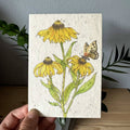 Black Eyed Susan Plantable Wildflower Seed Greeting Card