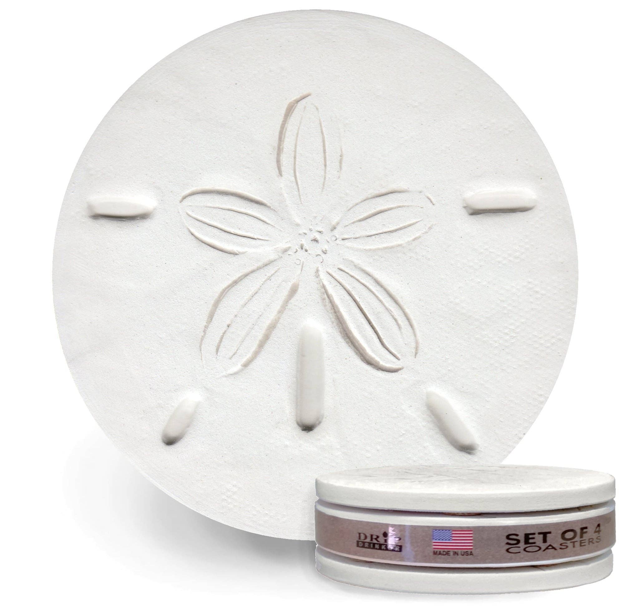 Sand Dollar Drink Coasters