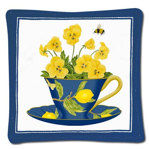 Single Spiced Mug Mat Lemon Teacup
