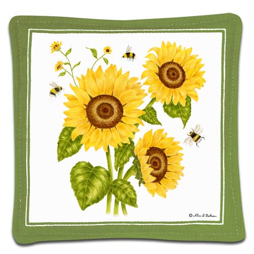 Single Spiced Mug Mat Sunflower