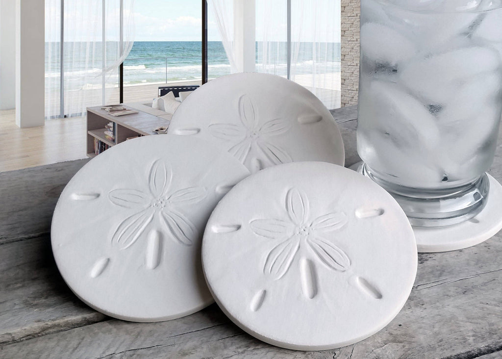 Sand Dollar Drink Coasters