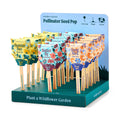 Pollinator Seed Pops - 36 Pk + Display