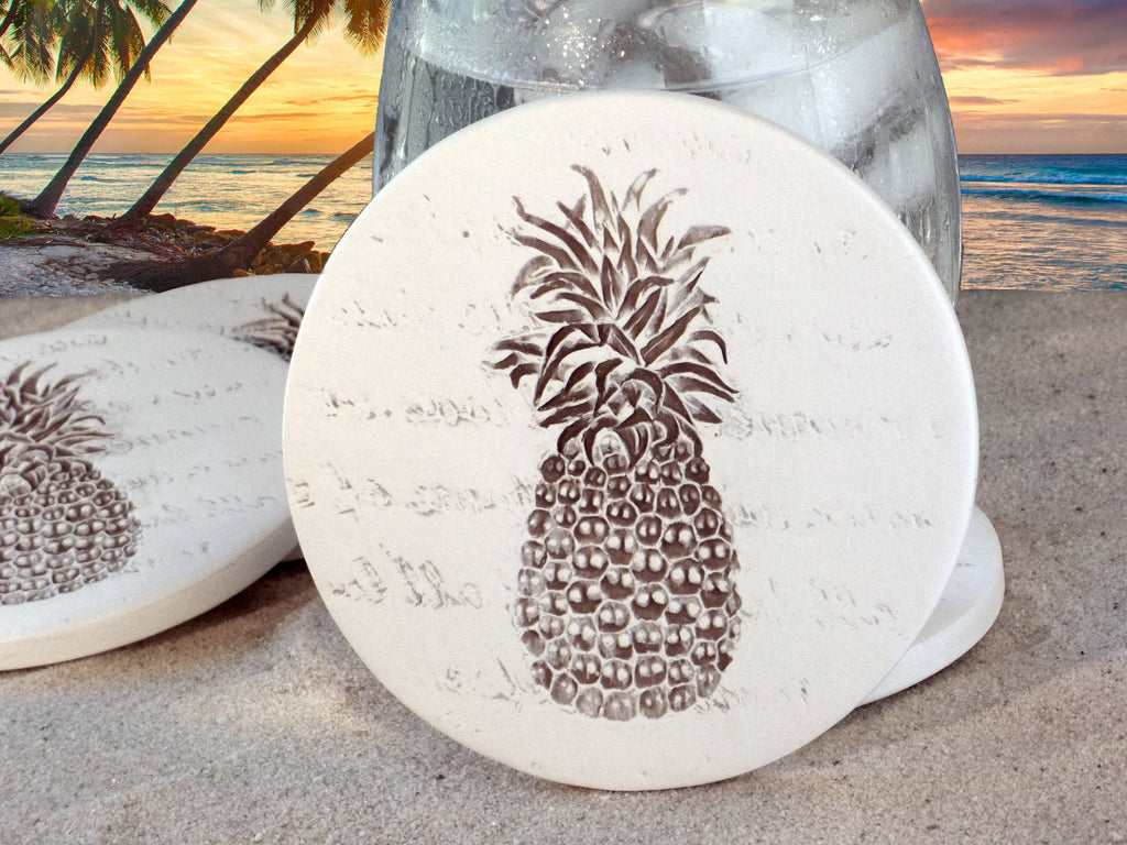 Pineapple Drink Coasters