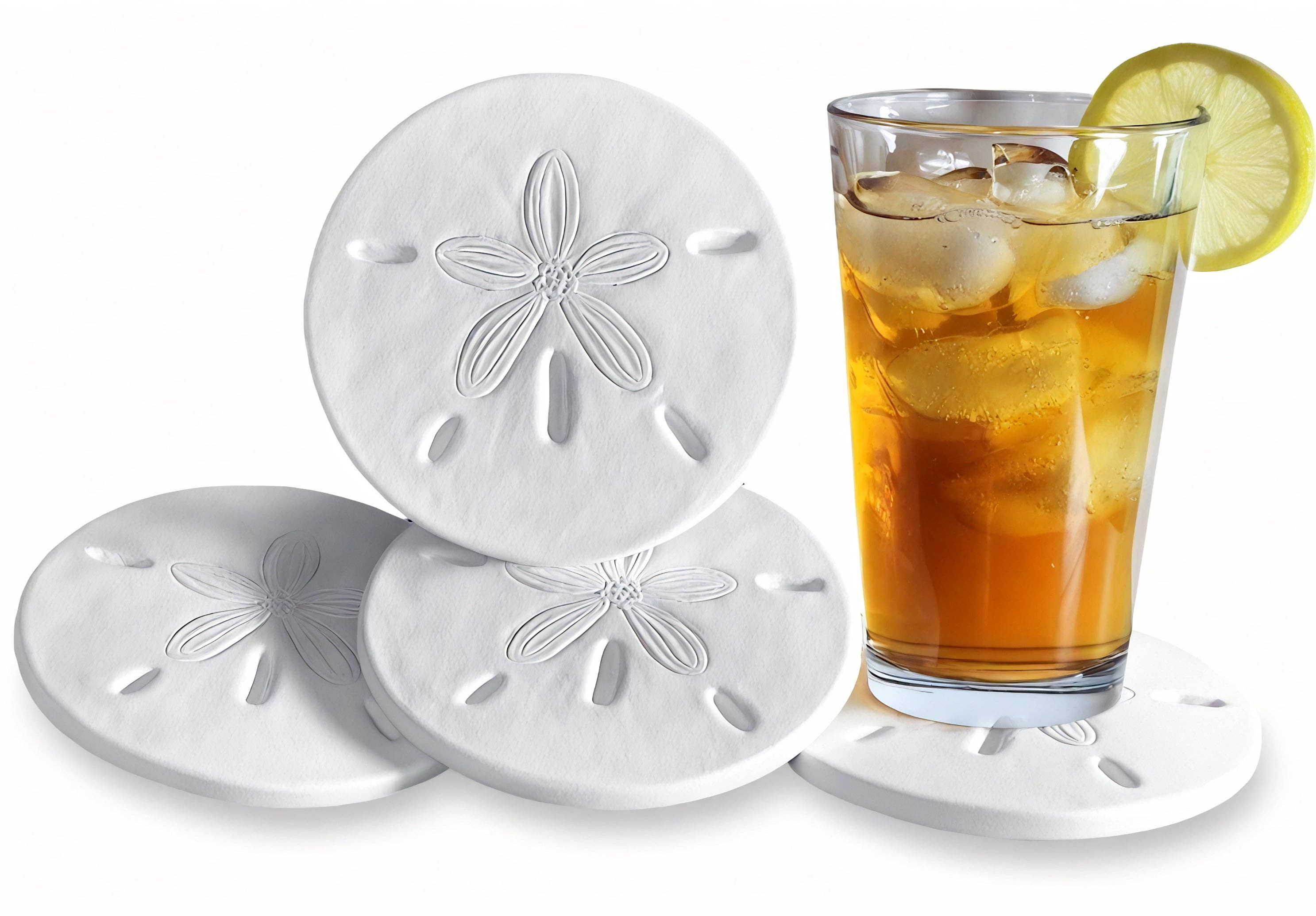 Sand Dollar Drink Coasters