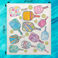 Pickleball Paddles Swedish Dishcloth