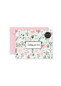 Sending You Love Wildflower Seed Paper Greeting Card