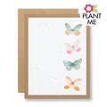 Plantable Seed Paper Greeting Card - {watercolor butterfly}
