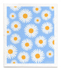 Swedish Dishcloth - Daisy - Blue/Ochre