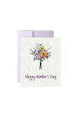 Nurtured Blooms Wildflower Seed Paper Mother's Day Card