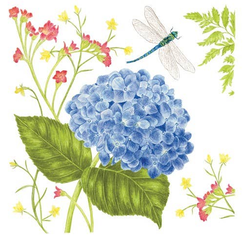 Hydrangea Flour Sack Towel