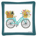 Single Spiced Mug Mat  Spring Bike