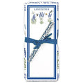 Flour Sack Towel & Magnetic Note Pad Set Lavender Sprigs