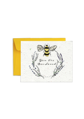 Bee-Loved Blooms Wildflower Seed Greeting Card