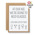 Plantable Seed Paper Greeting Card - ...lots of them