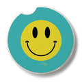 "Smile More" Stone Car Coaster