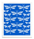 Swedish Dishcloth - Dragon Fly - Blue