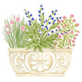 Herb Planter Flour Sack Towel
