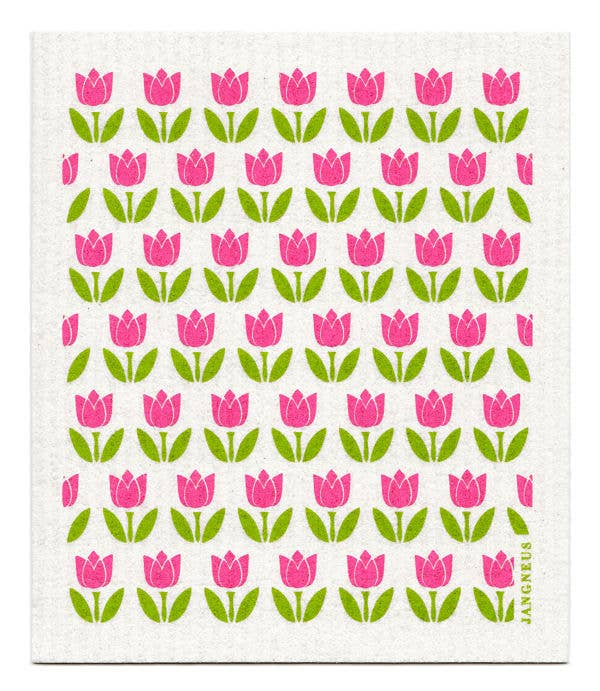 Swedish Dishcloth - Tulip Small - Pink