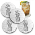 Pineapple Drink Coasters