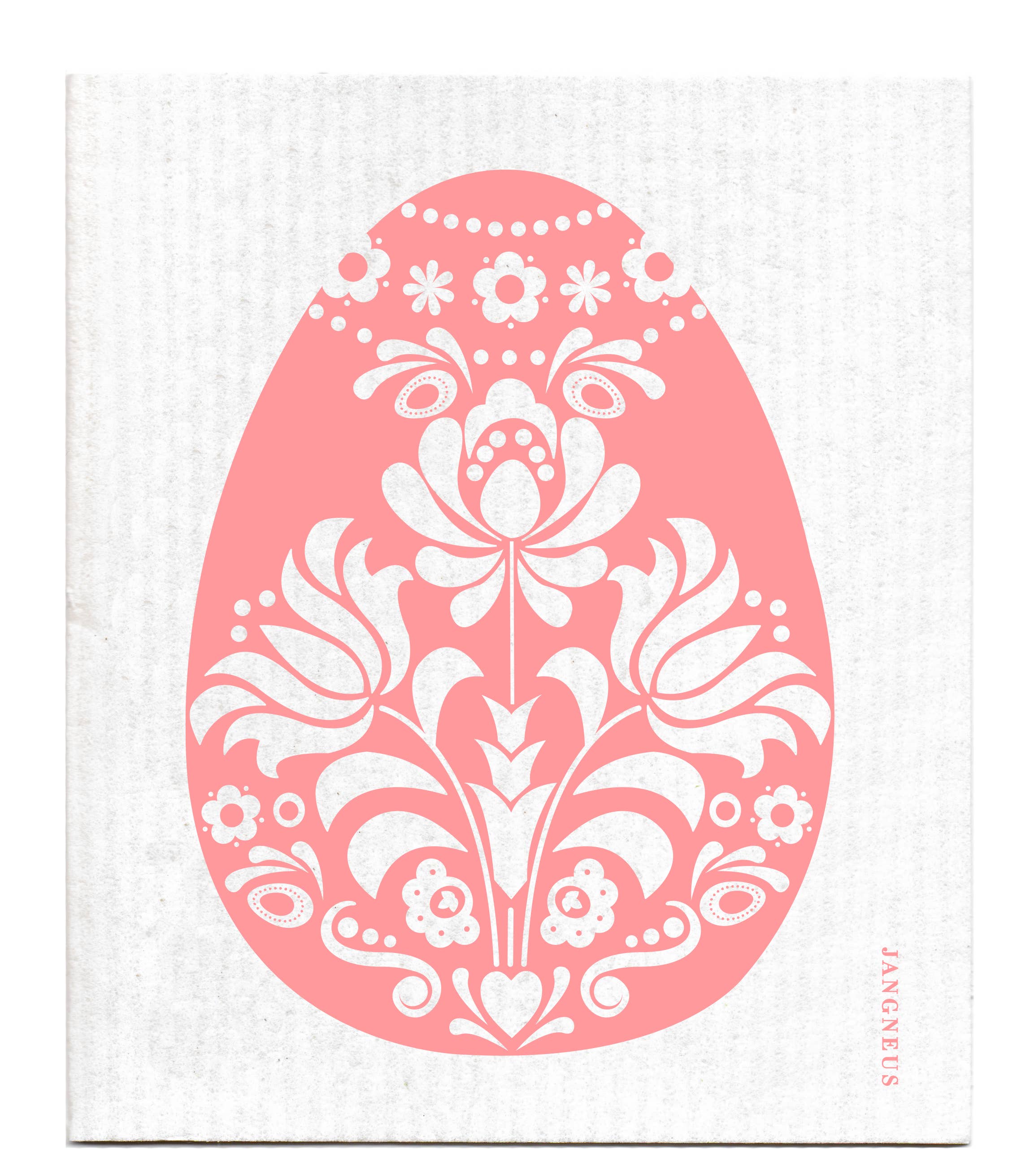 Swedish Dishcloth - Easter Egg - Pink