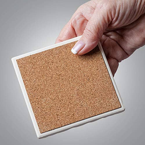 Georgia Home Absorbent Stone Coaster 4pk