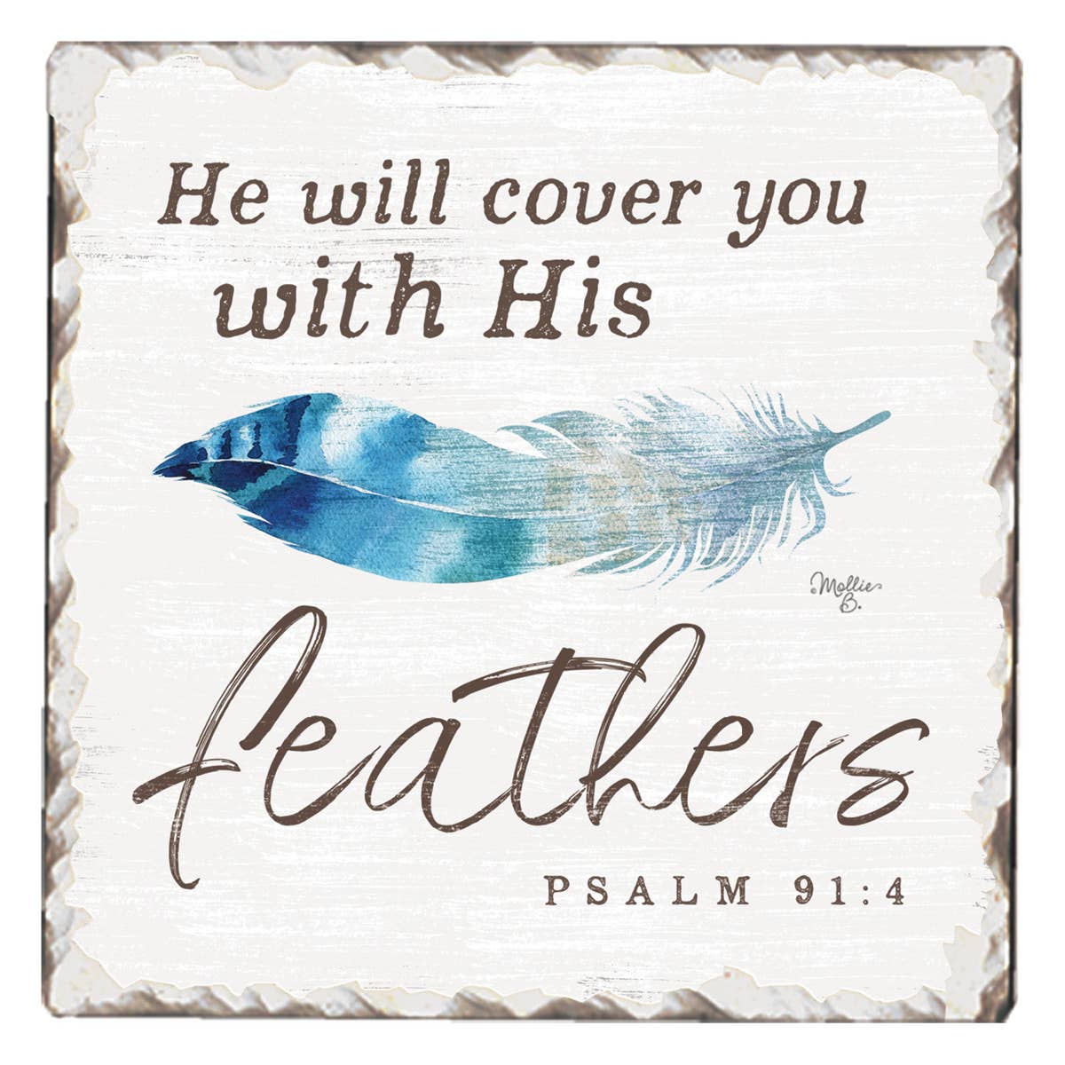 He will cover you