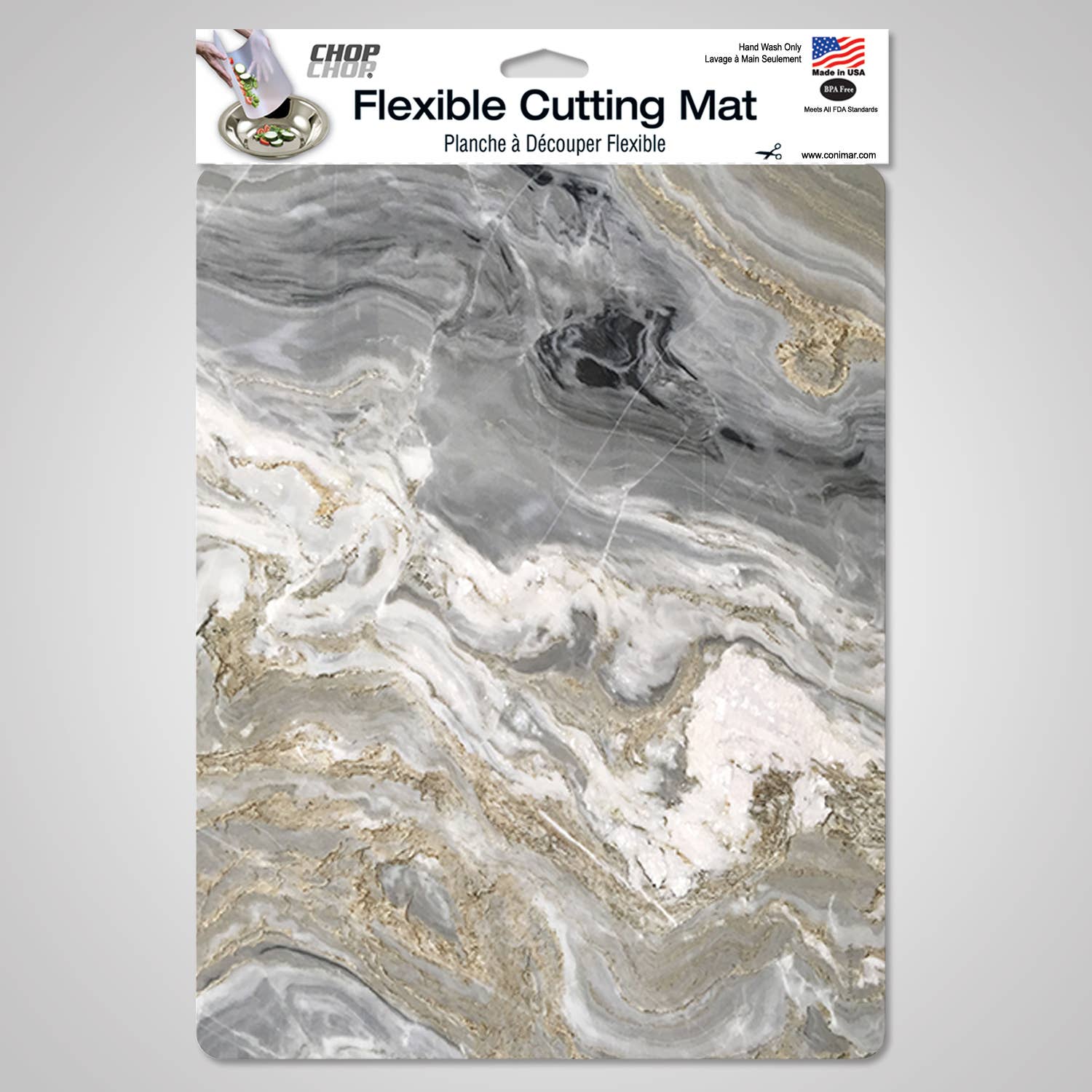 Quartz Flexible Cutting Board Mat 15" x 11.5"