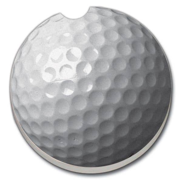 Golf Absorbent Stone Car Coaster