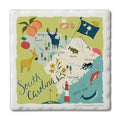South Carolina Home Absorbent Coaster 4pk