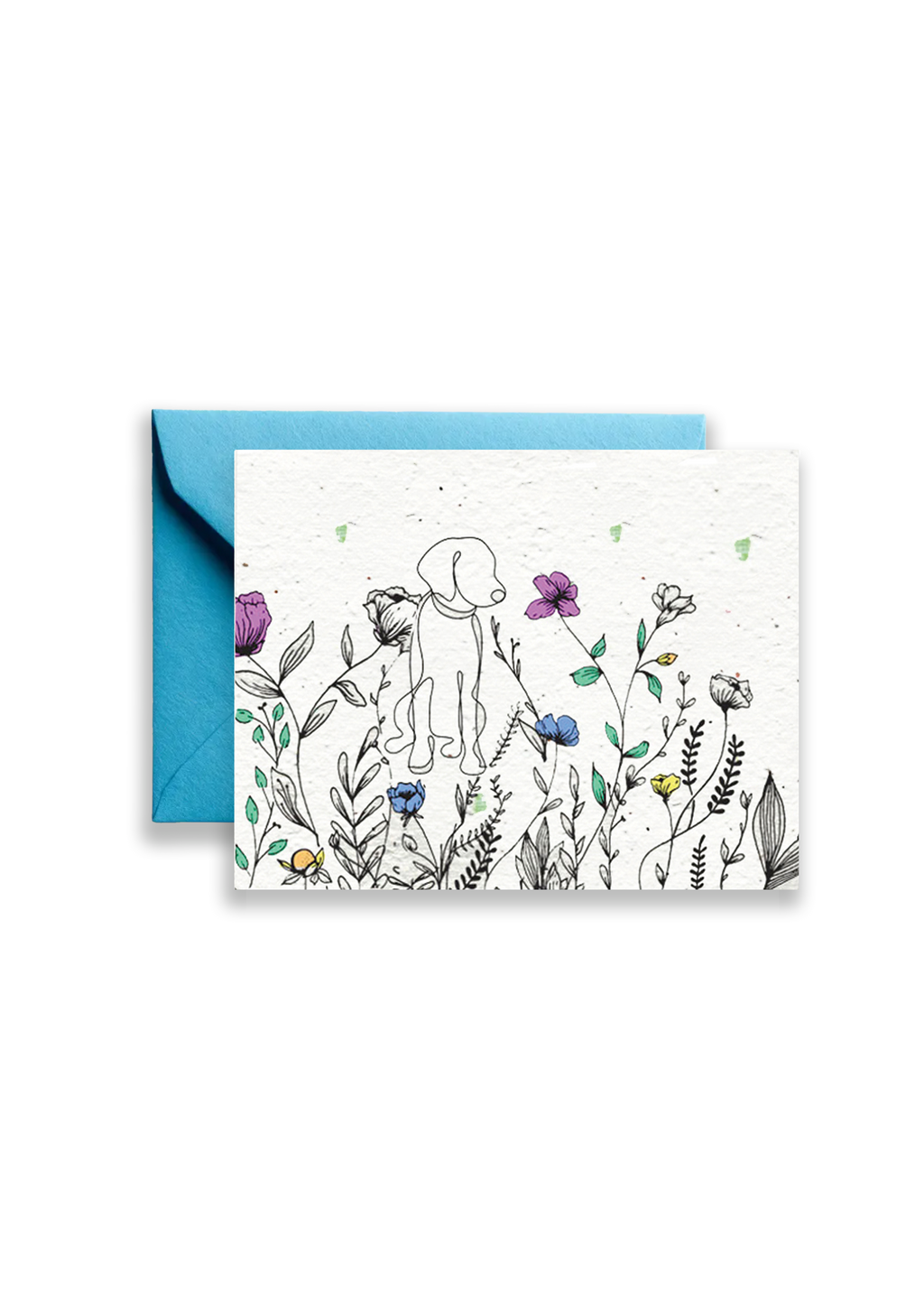 Pawsome Petal Remembrance Wildflower Seed Paper Card