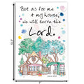 My House Will Serve the LORD Kitchen Towel