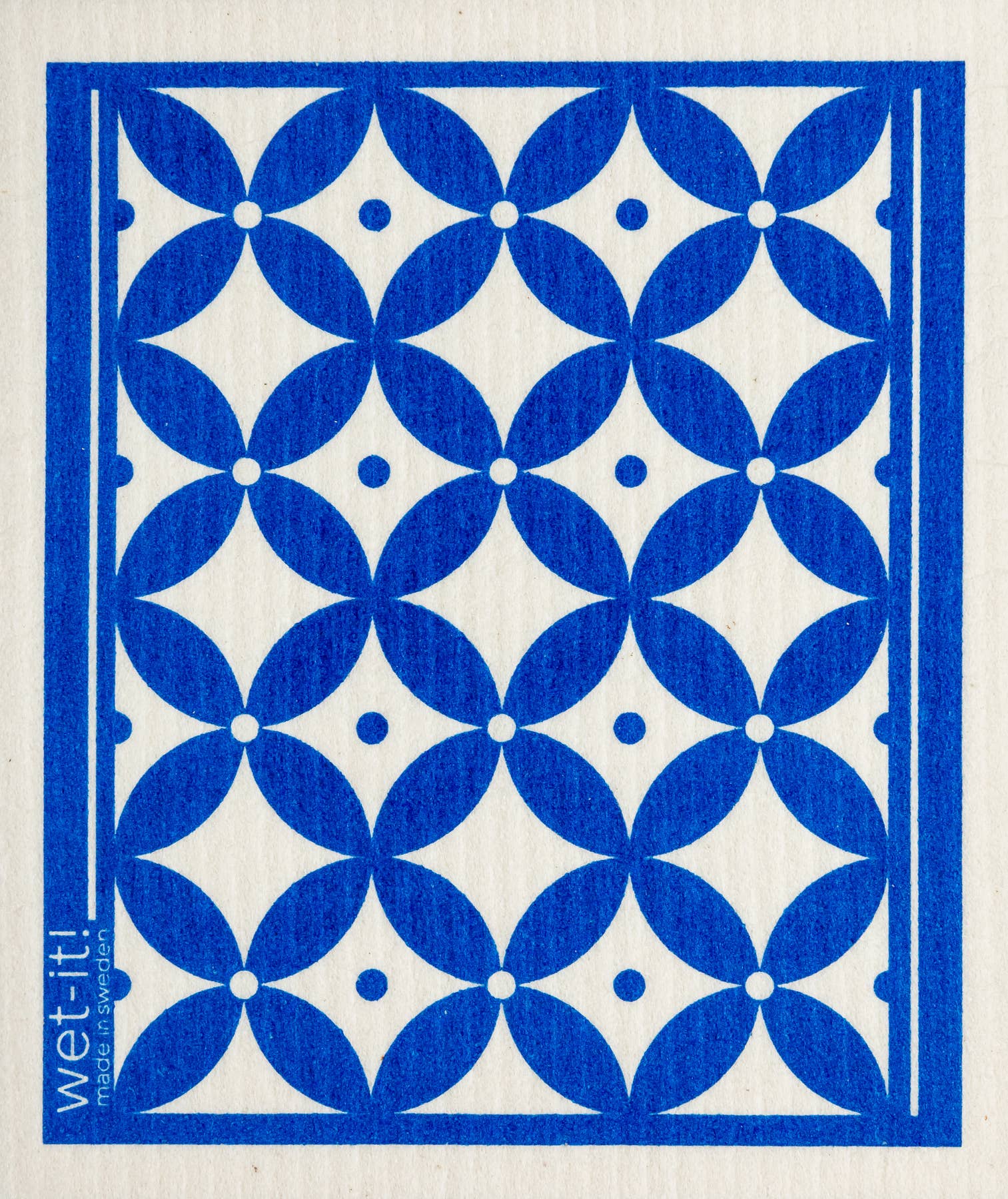 Blue and White Swedish Cloth