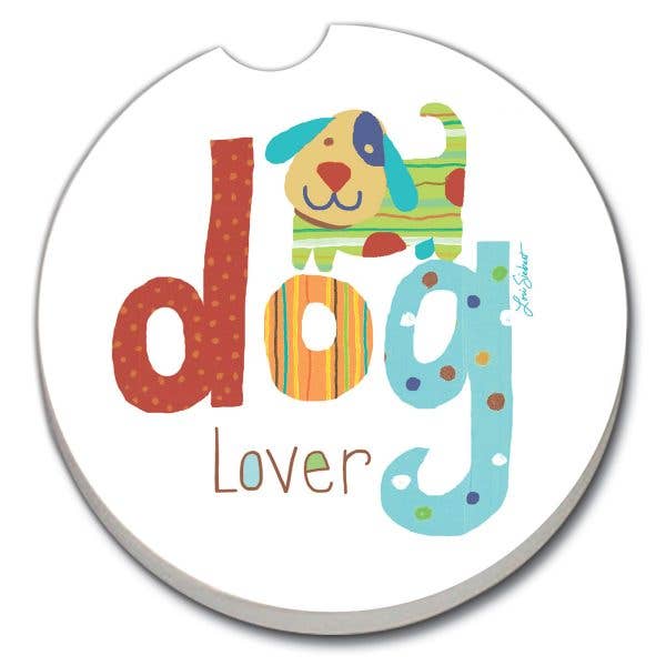 Dog Lover Bulk Absorbent Stone Car Coaster