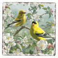 Yellow Birds Stone Coaster